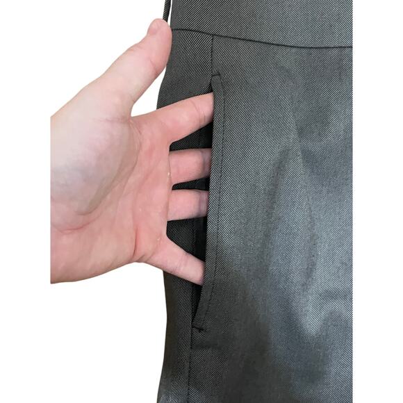 Lauren Ralph Lauren Mens 34 x 30 ULTRAFLEX Flat-Front Taupe Dress Pants NWT - Picture 2 of 7